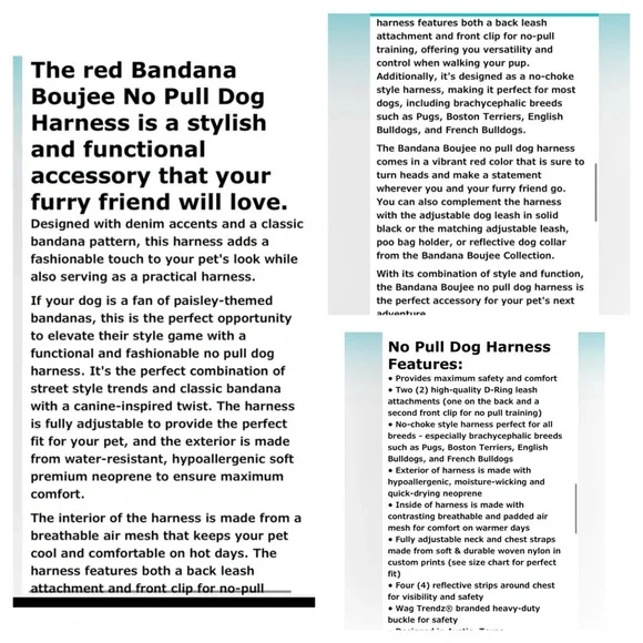 Dog Harness, No Pull - Picture 12 of 15